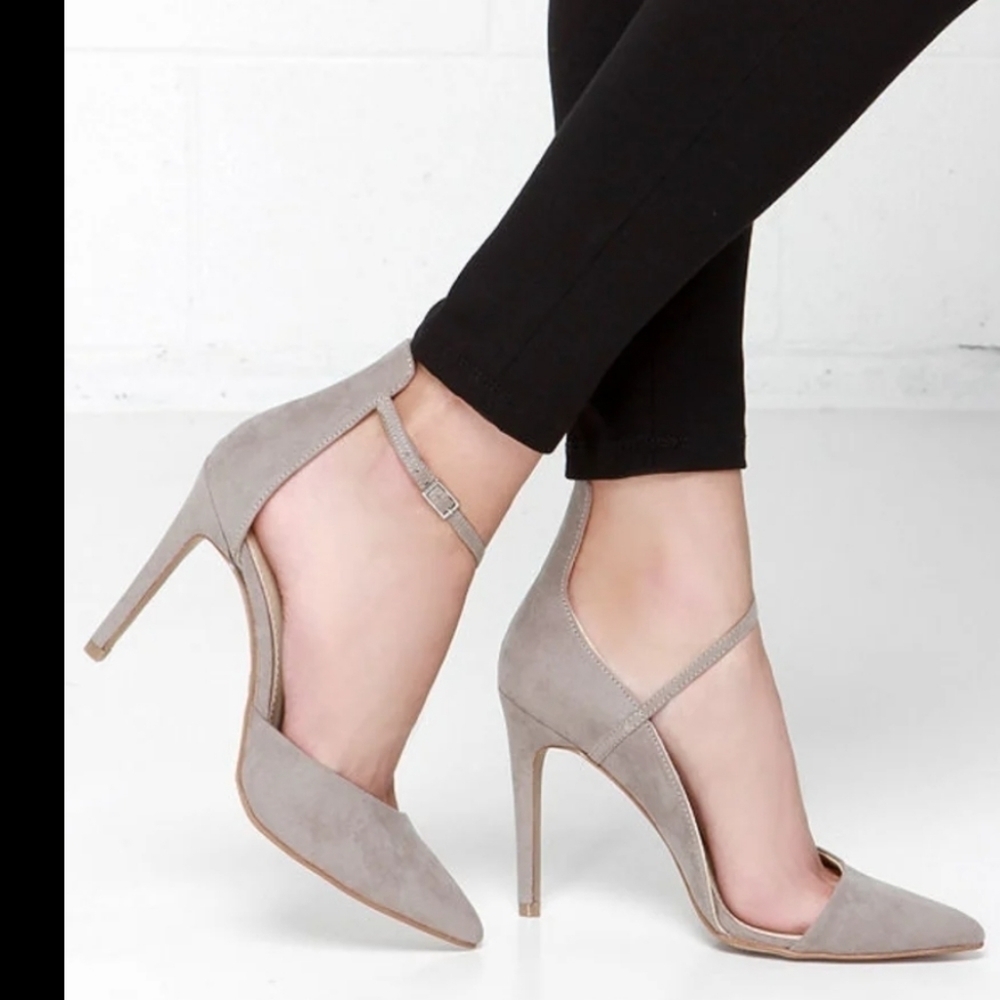 Zara suede light gray comfortable size 8 shoes
